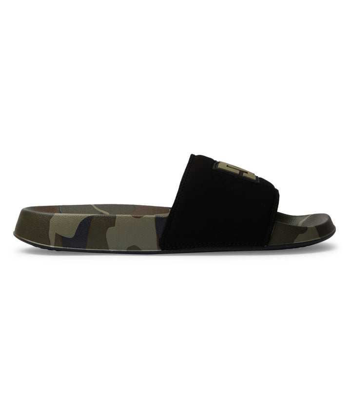 Dc Slide Se (Mens) | White/Black/Camo