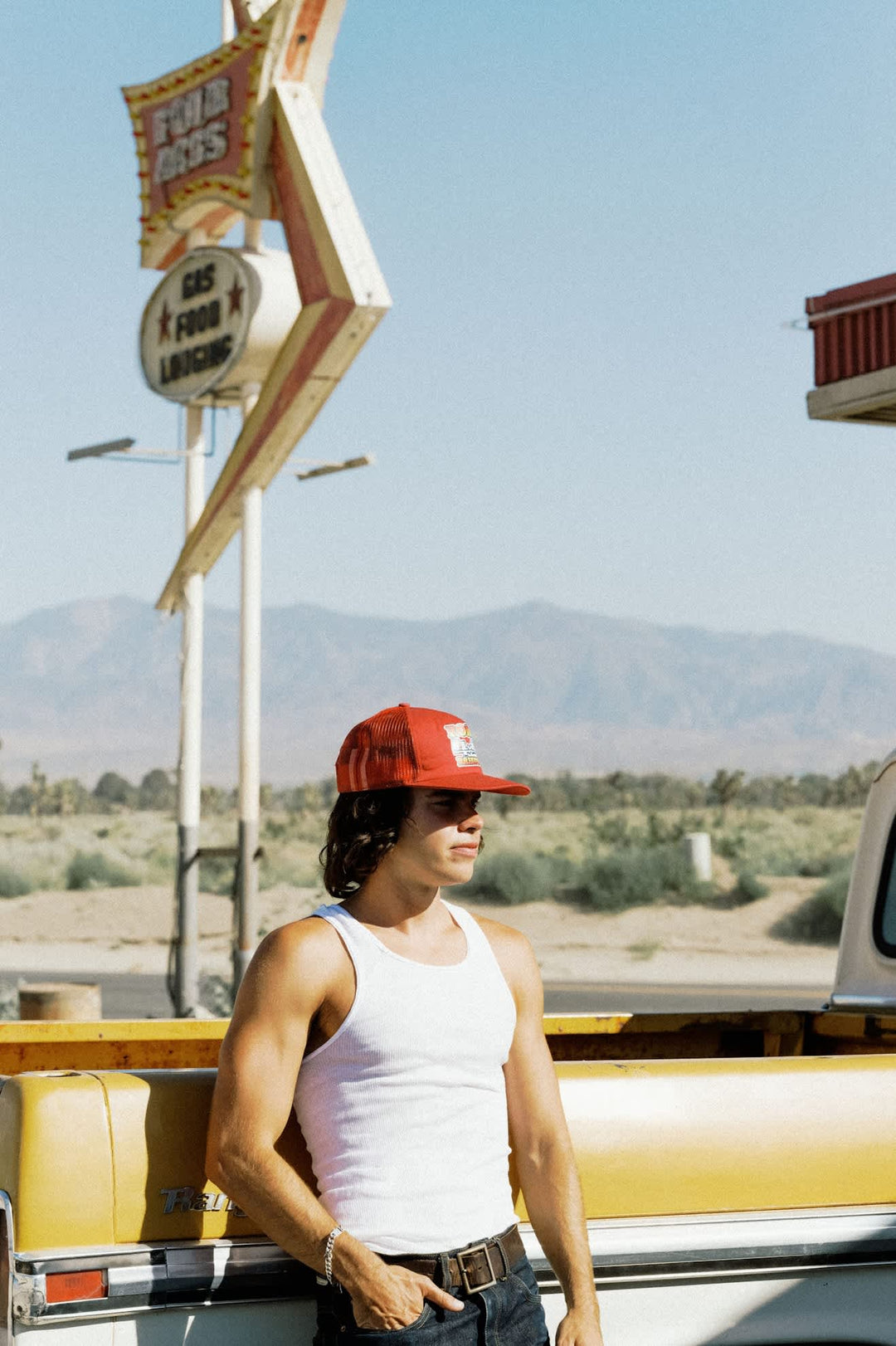 Brixton Ford 4X4 Chrome Trucker Hat