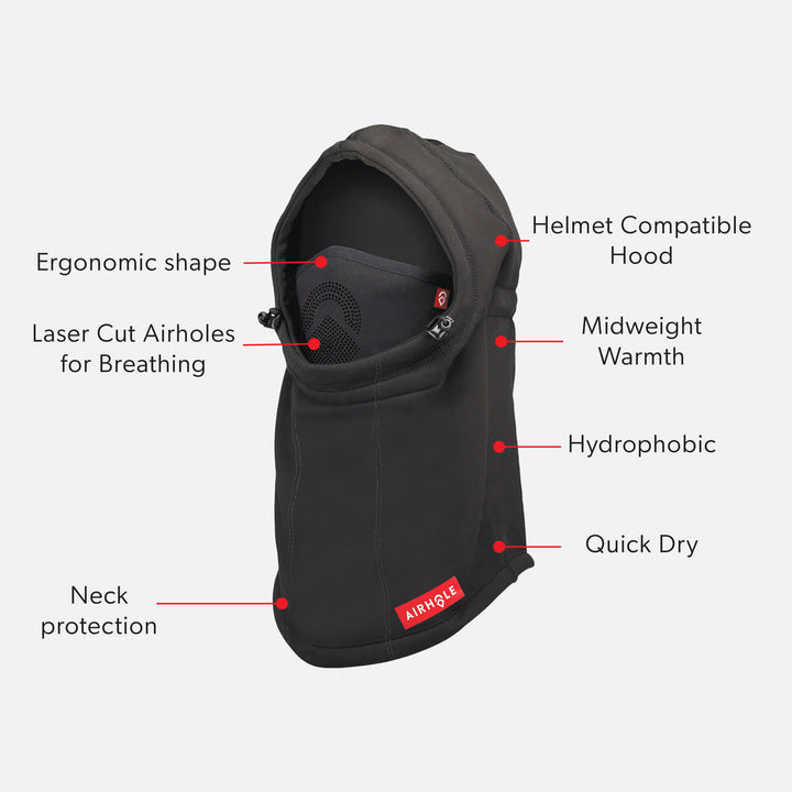Airhole Airhood Polar Fleece Laser