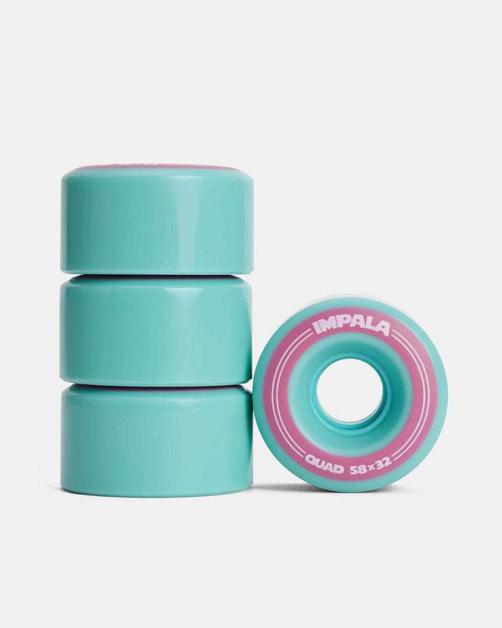 Impala Replacement Wheel 4Pk | Aqua