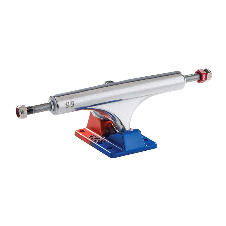 Ace Af1 Trucks | Polished Anodized Blue/Orange | 2pk