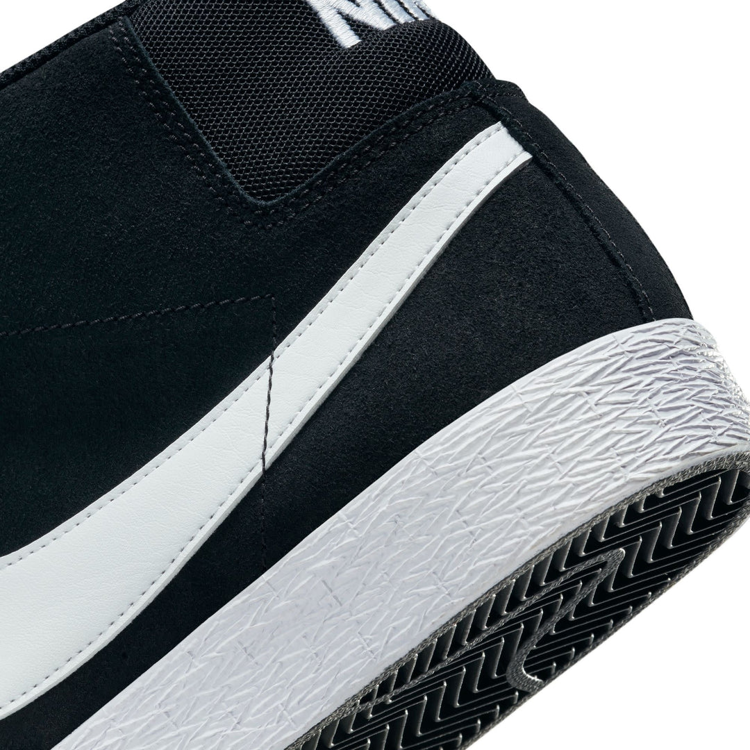 Nike SB Zoom Blazer Mid Unisex Shoes | Black/White
