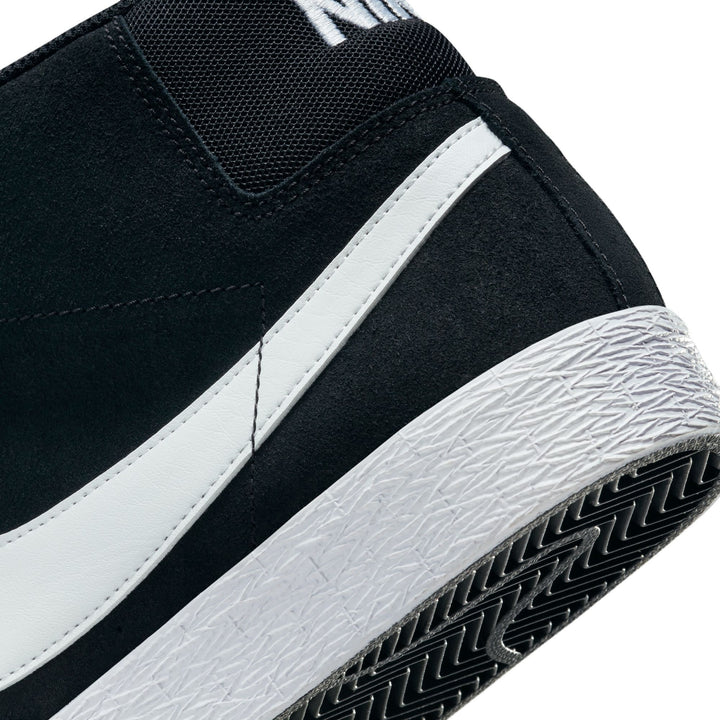 Nike SB Zoom Blazer Mid Unisex Shoes | Black/White