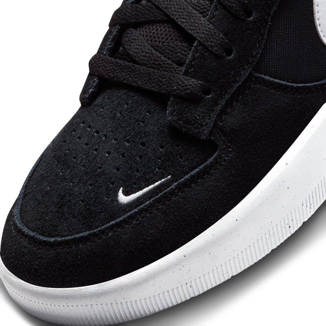 Nike SB Force 58 Unisex Shoes | Black/White-Black
