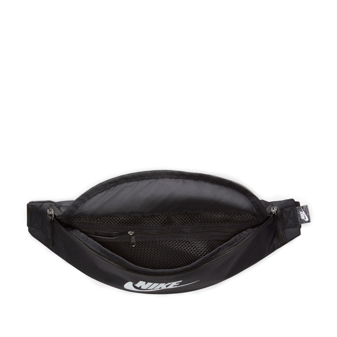 Nike Heritage Waistpack (Unisex) | Black/Black/White