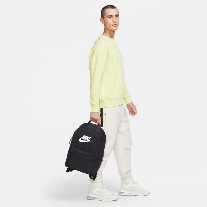 Nike Heritage Back Pack (Unisex) | Black/Black/White