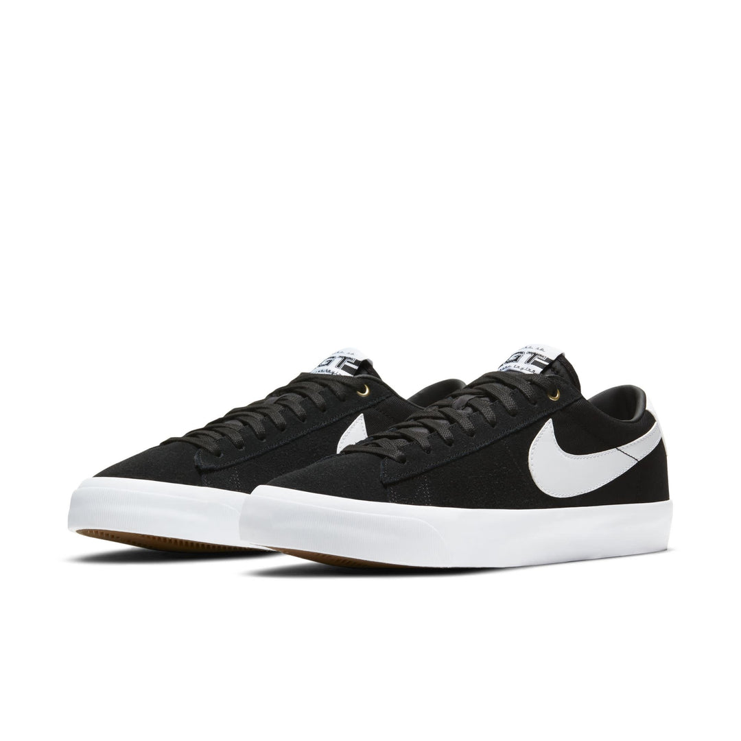 Nike SB Zoom Blazer Low Pro GT Unisex Shoes | Black/White-Black