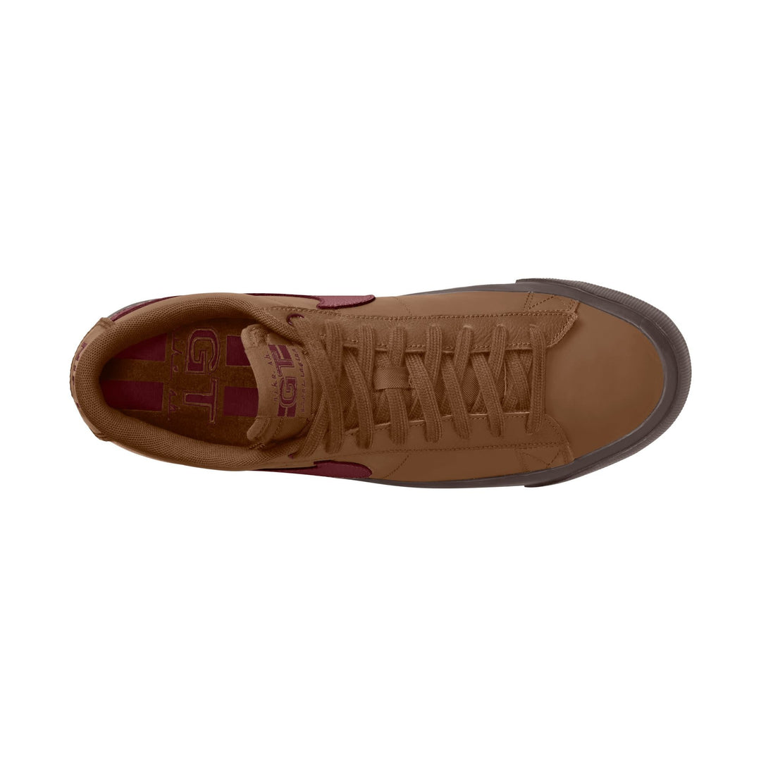Nike SB Blazer Low Pro GT Unisex Shoes | Light British Tan/Dark Team Red