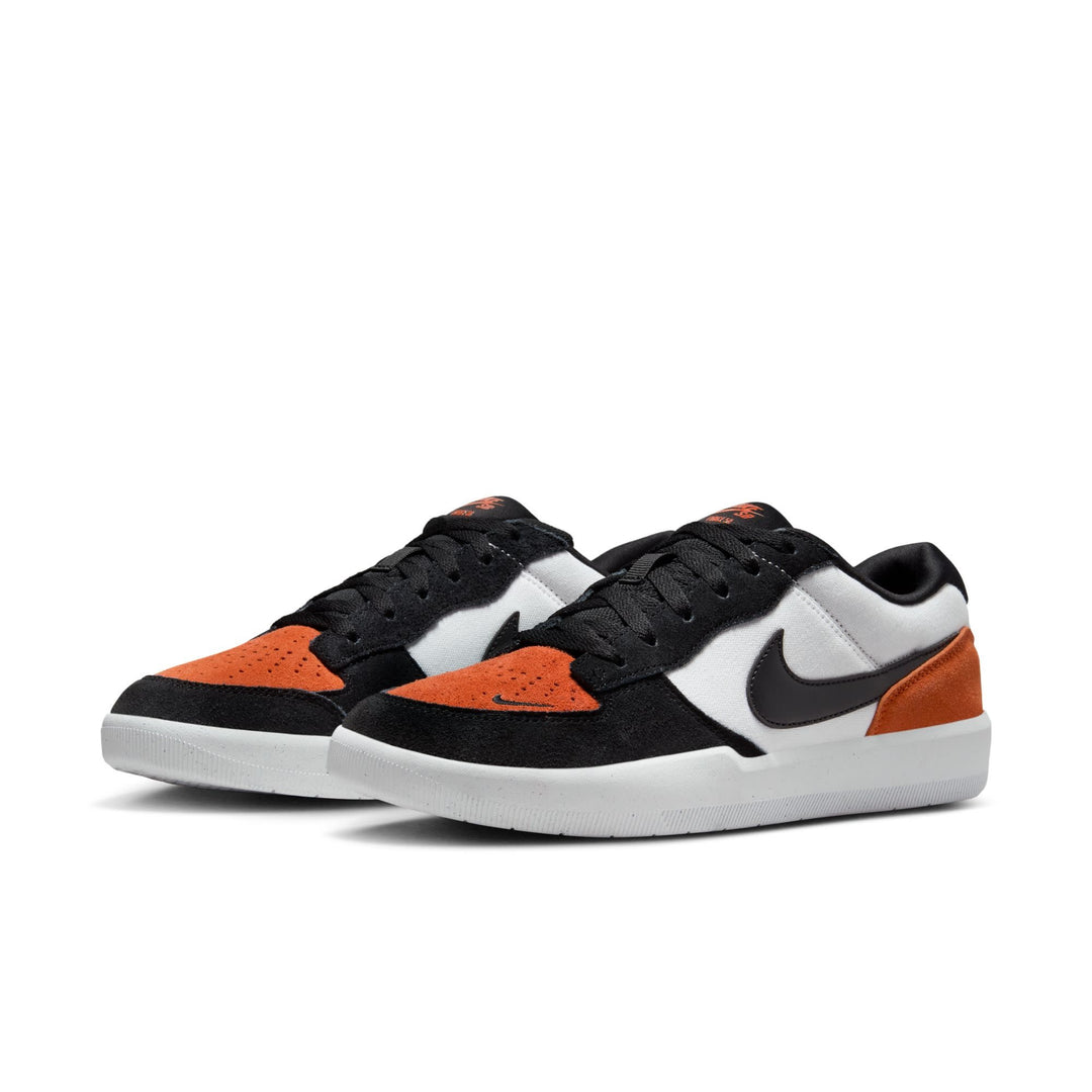 Nike SB Force 58 Unisex Shoes | White/Black-Cosmic Clay