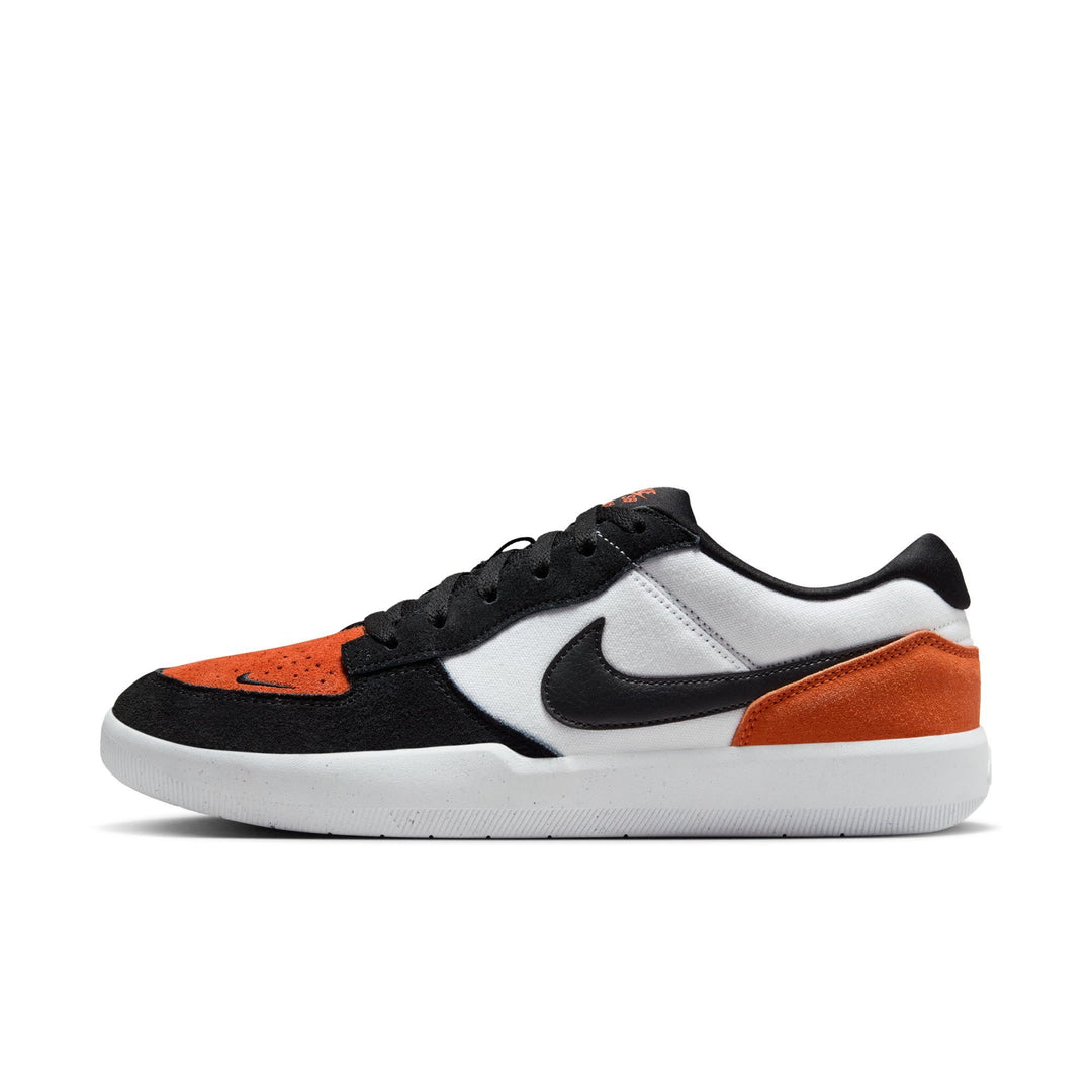 Nike SB Force 58 Unisex Shoes | White/Black-Cosmic Clay