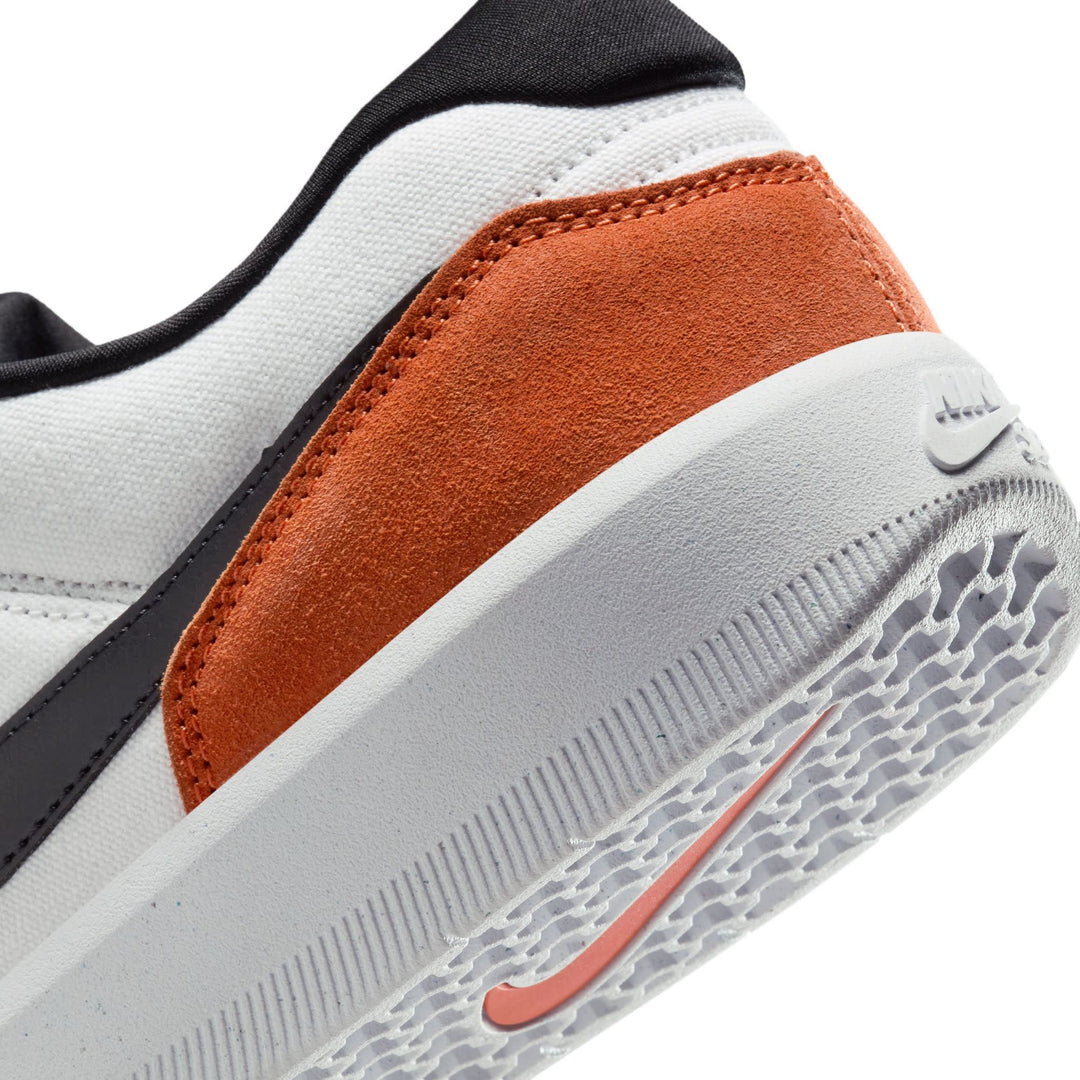 Nike SB Force 58 Unisex Shoes | White/Black-Cosmic Clay