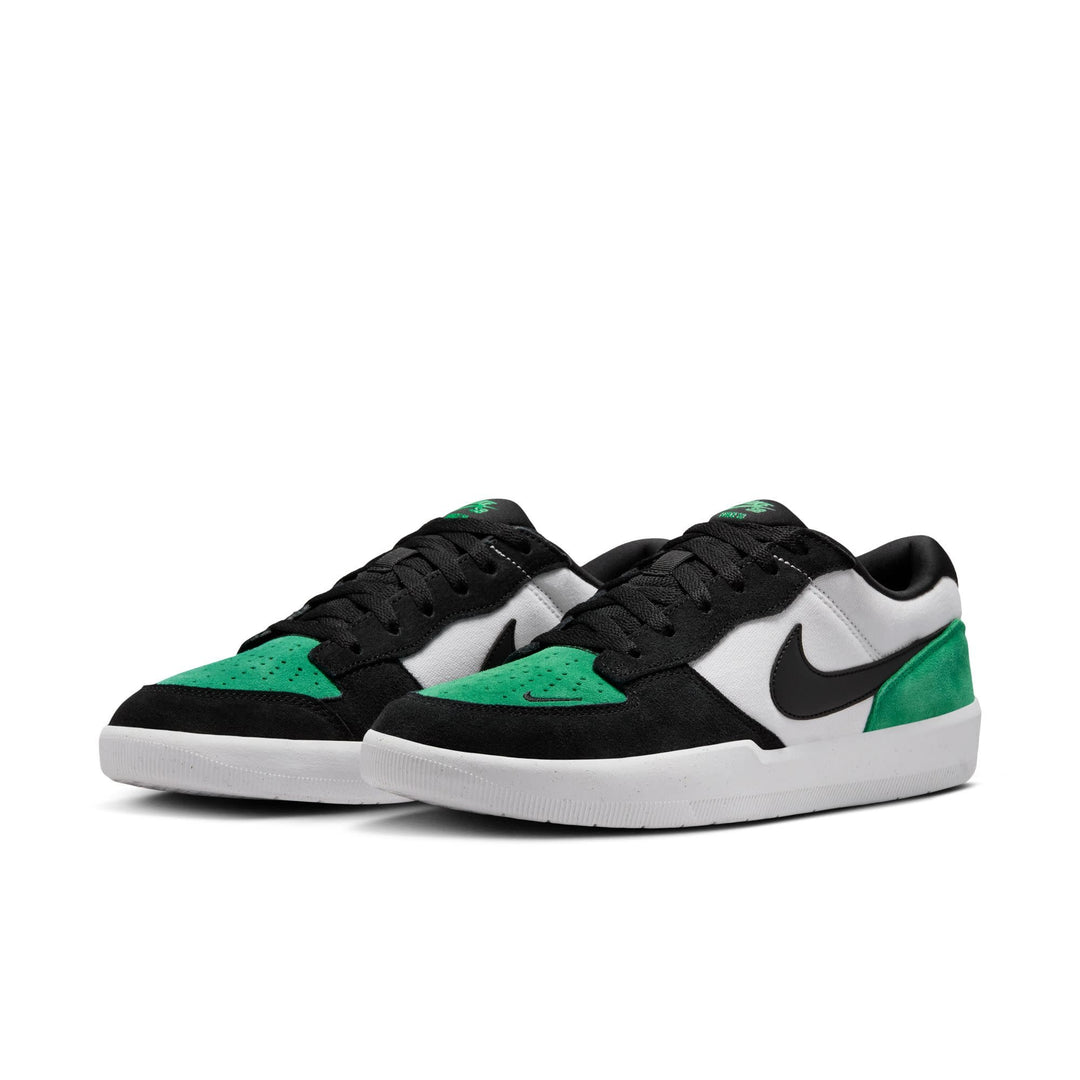 Nike SB Force 58 Unisex Shoes | White/Black-Stadium Green