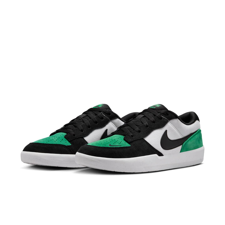 Nike SB Force 58 Unisex Shoes | White/Black-Stadium Green