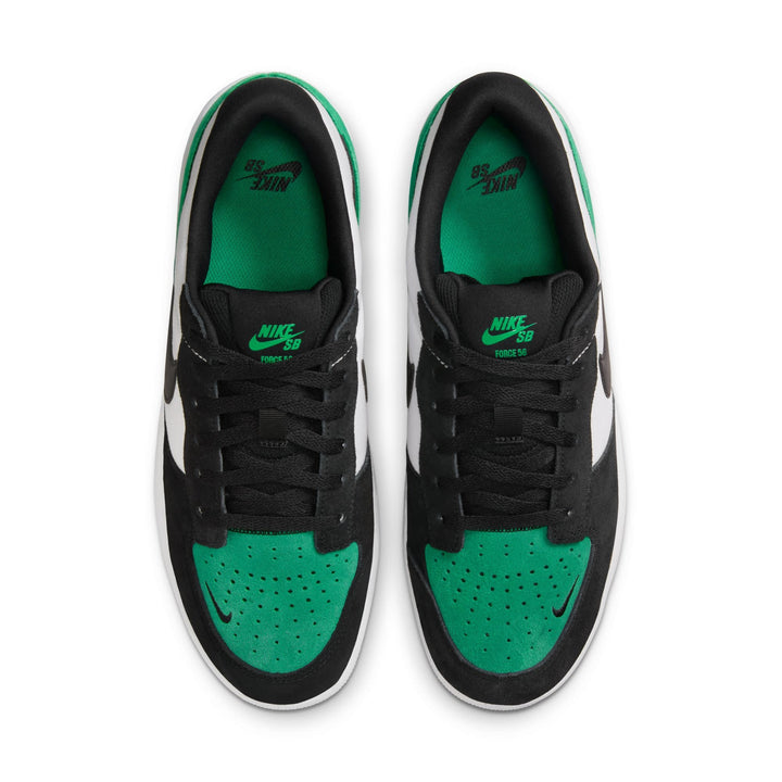Nike SB Force 58 Unisex Shoes | White/Black-Stadium Green