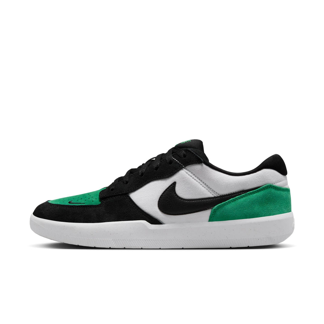 Nike SB Force 58 Unisex Shoes | White/Black-Stadium Green