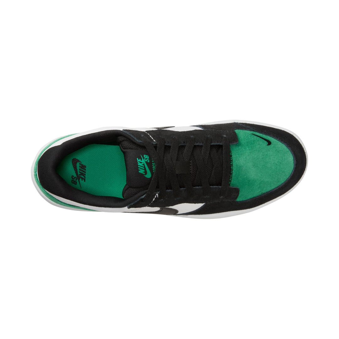 Nike SB Force 58 Unisex Shoes | White/Black-Stadium Green
