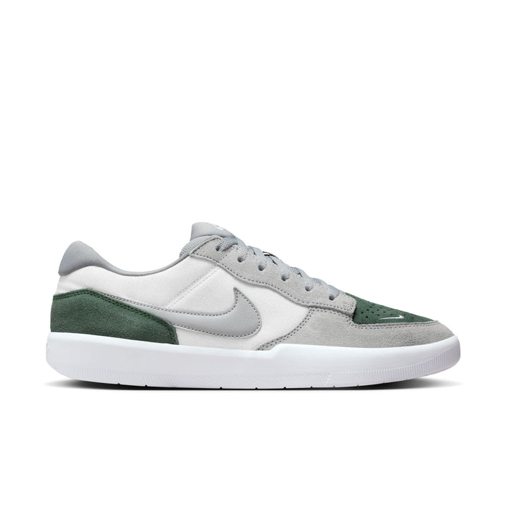 Nike SB Force 58 Unisex Shoes | White/Flat Silver-Fir