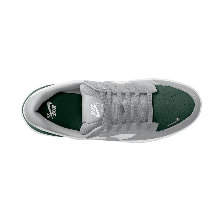 Nike SB Force 58 Unisex Shoes | White/Flat Silver-Fir