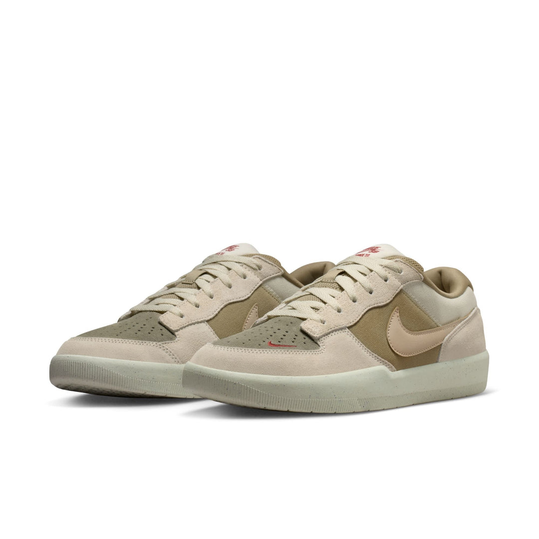 Nike SB Force 58 Unisex Shoes | Coconut Milk/Linen-Olive