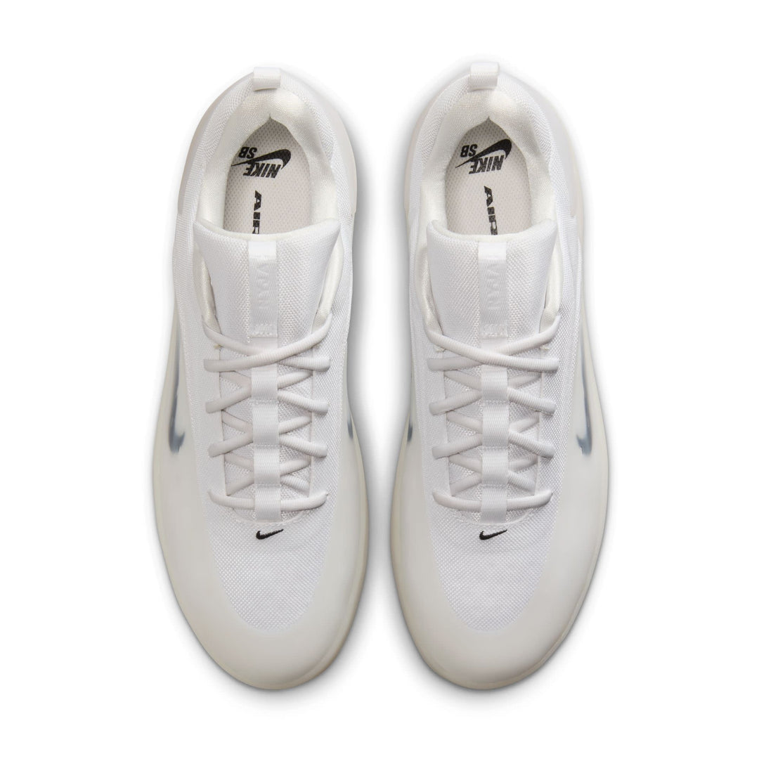 Nike SB Zoom Nyjah 4 Unisex Shoes | White/Black