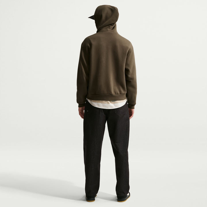 Nike SB Hd Essential Logo Fleece Pullover (Unisex) | Dark Hazel/White