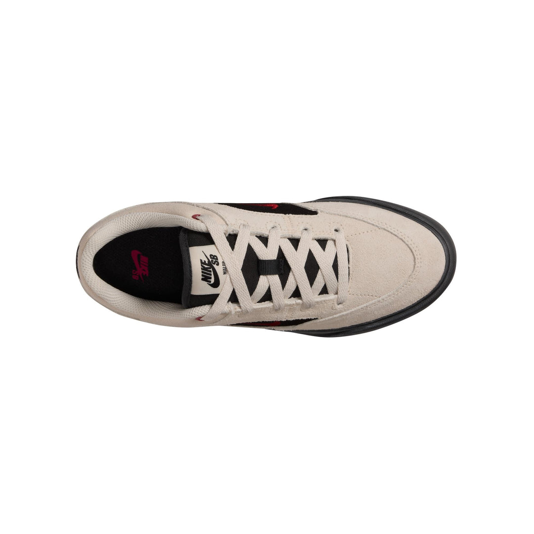 Nike SB Malor Youth Shoes | Light Orewood Brown/Team Red