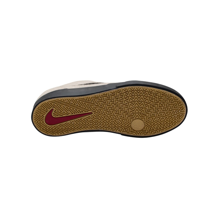 Nike SB Malor Youth Shoes | Light Orewood Brown/Team Red