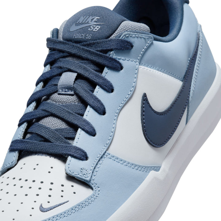 Nike SB Force 58 Premium Unisex Shoes | White/Thunder Blue-Ashen Slate