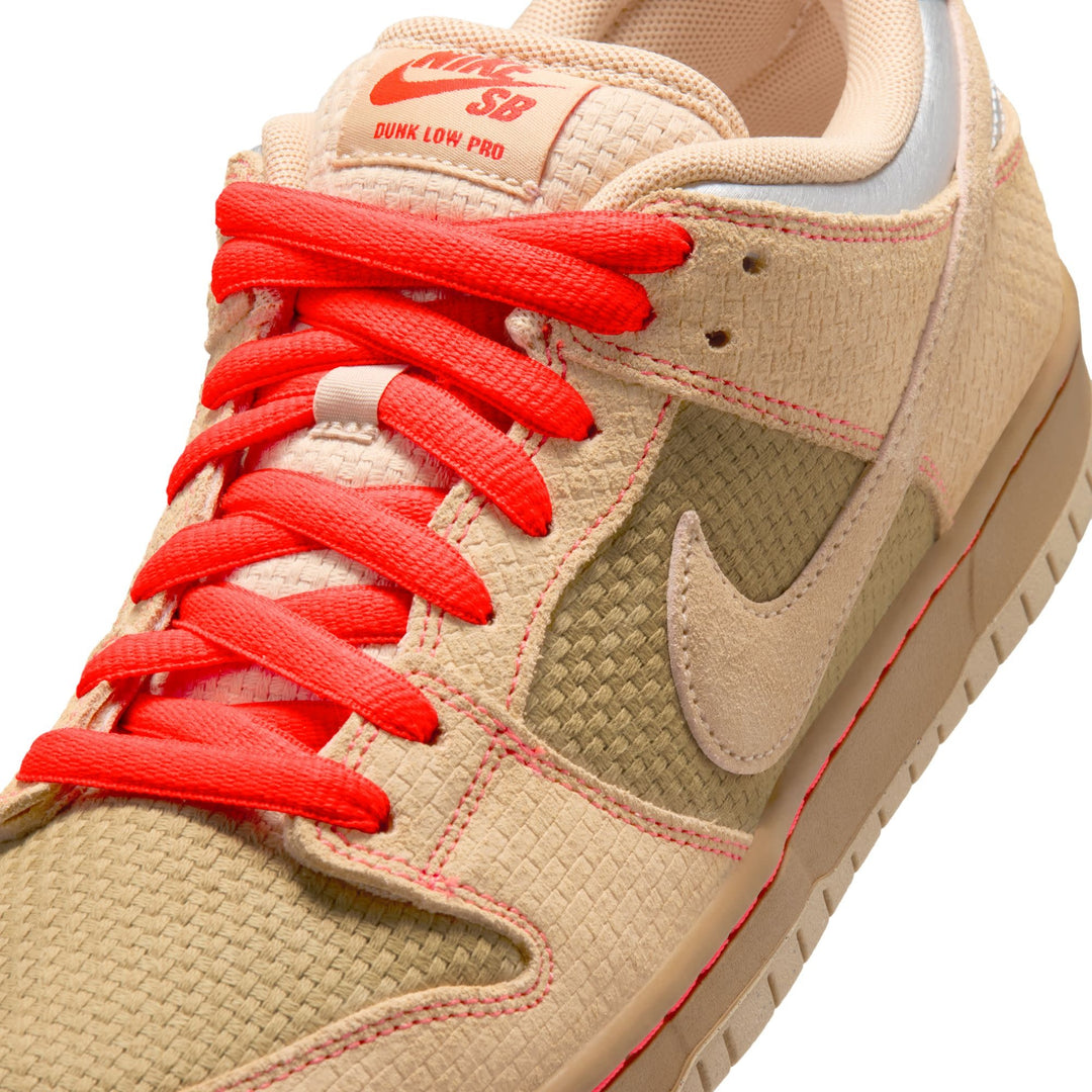 Nike SB Dunk Low Pro Unisex Shoes | Canvas/Vachetta Tan-Beige