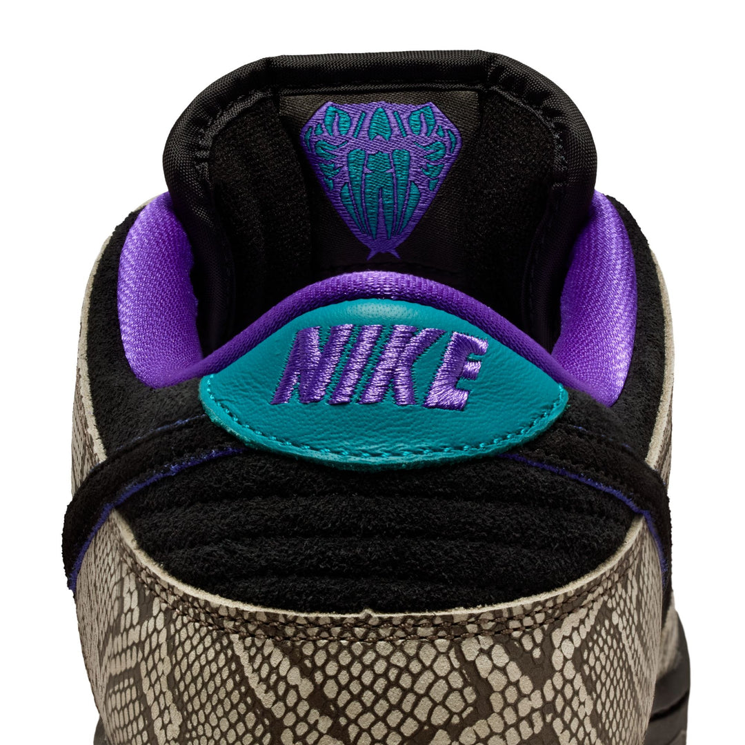 Nike SB Dunk Low Pro Unisex Shoes | Str/Blk/-Purple