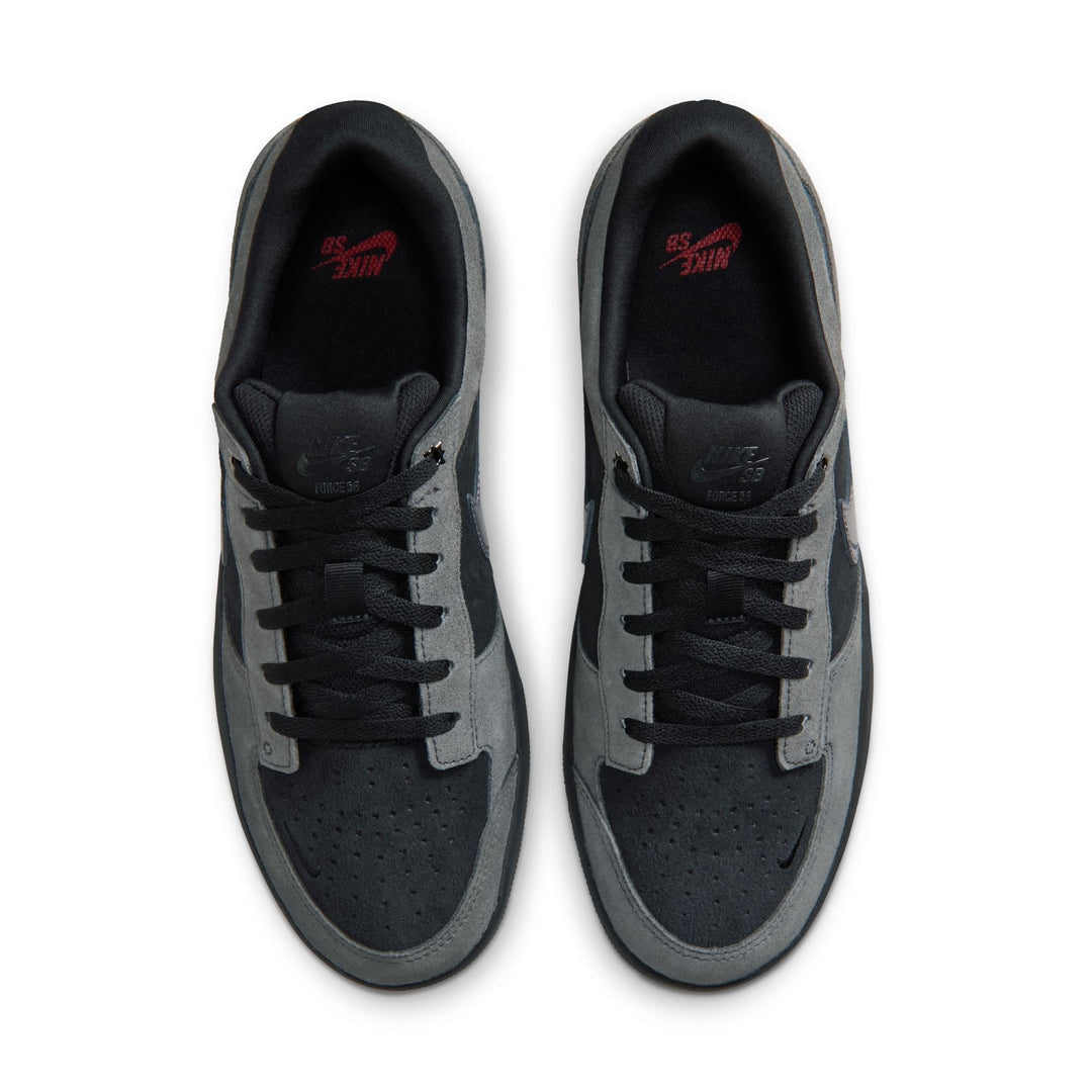 Nike SB Force 58 Unisex Shoes | Black/Mtlc Dark Grey-Anthracite