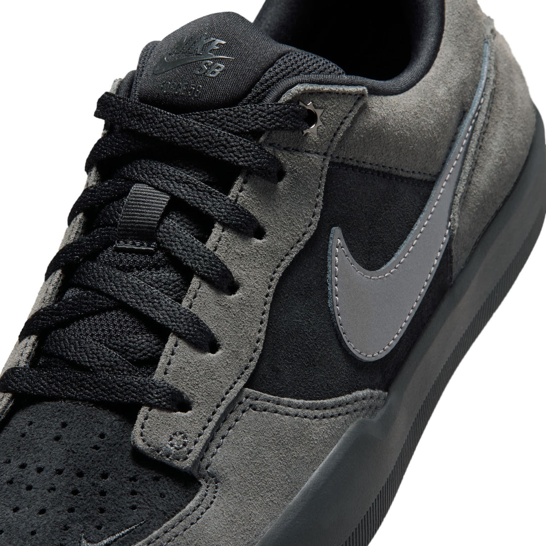 Nike SB Force 58 Unisex Shoes | Black/Mtlc Dark Grey-Anthracite