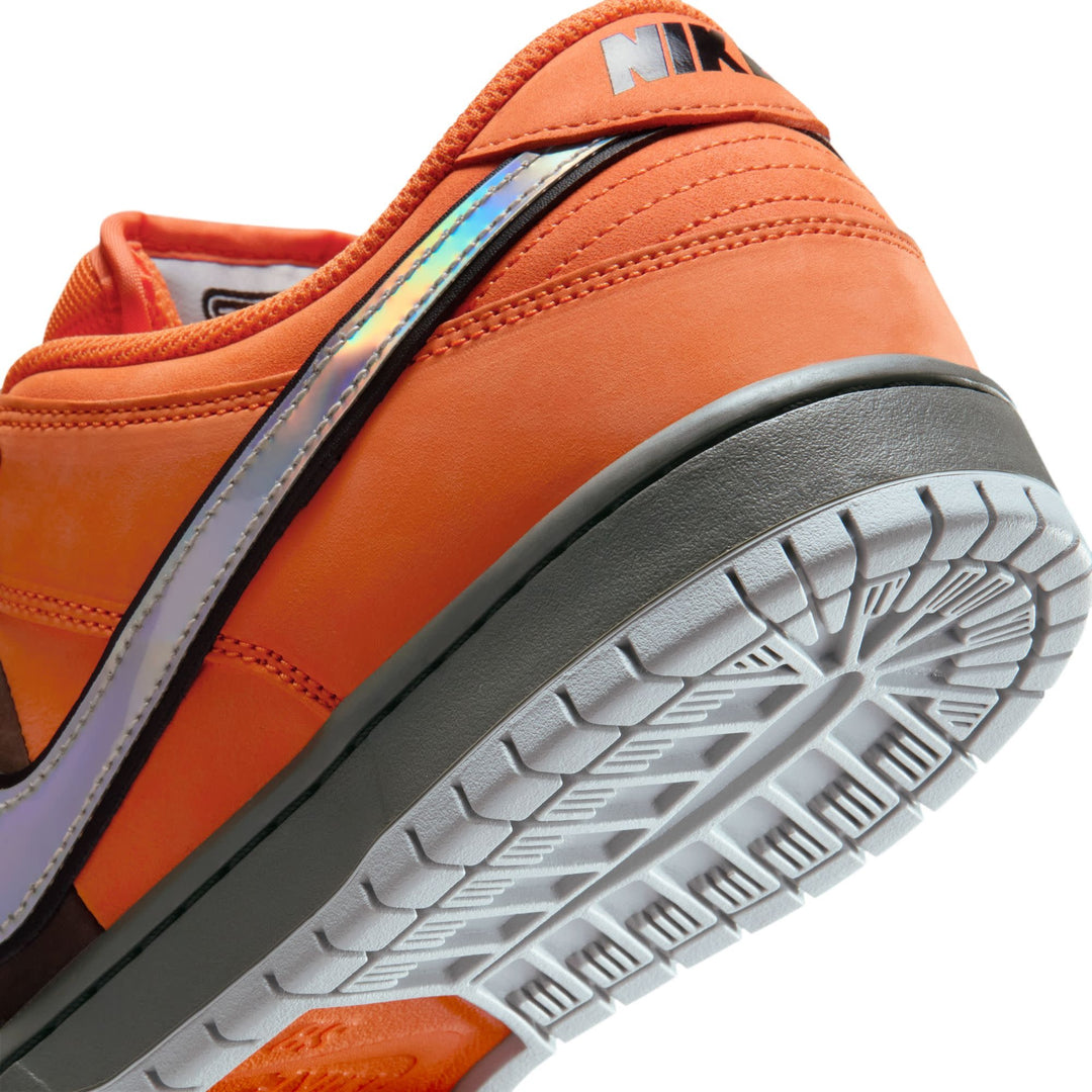 Nike SB Dunk Low Pro Unisex Shoes | Safety Org/Wolf Gry-Brw