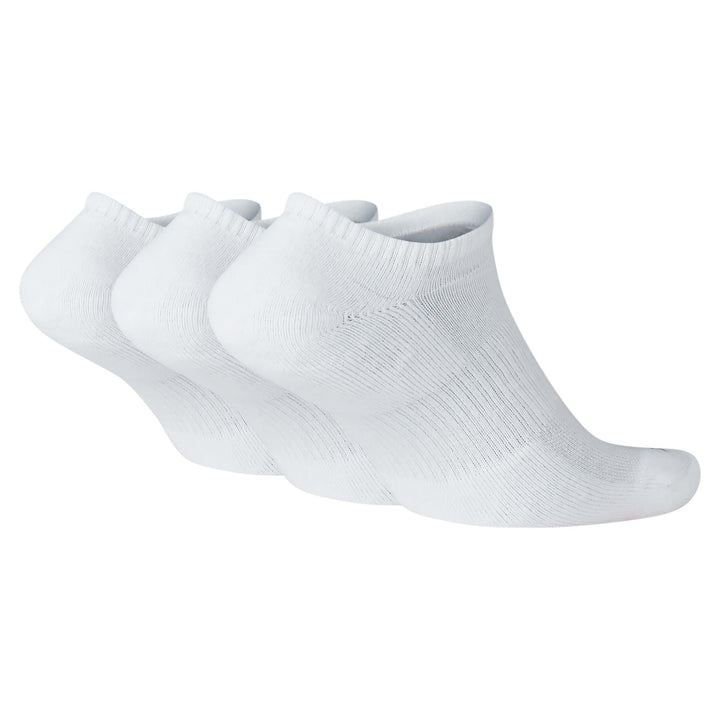 Nike Everyday Plus Cushioned-No Show (Unisex) | White/Black