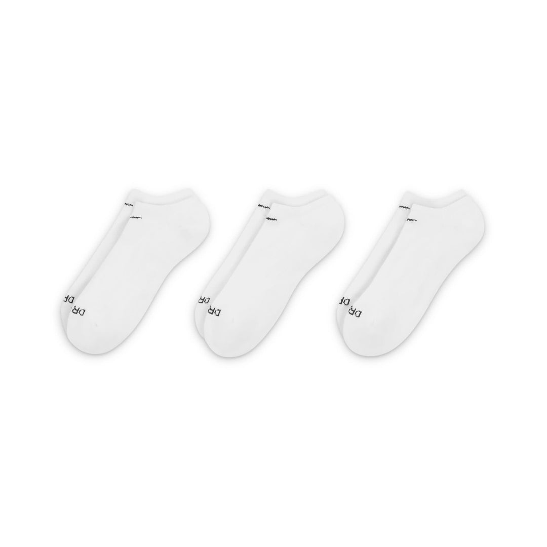 Nike Everyday Plus Cushioned-No Show (Unisex) | White/Black