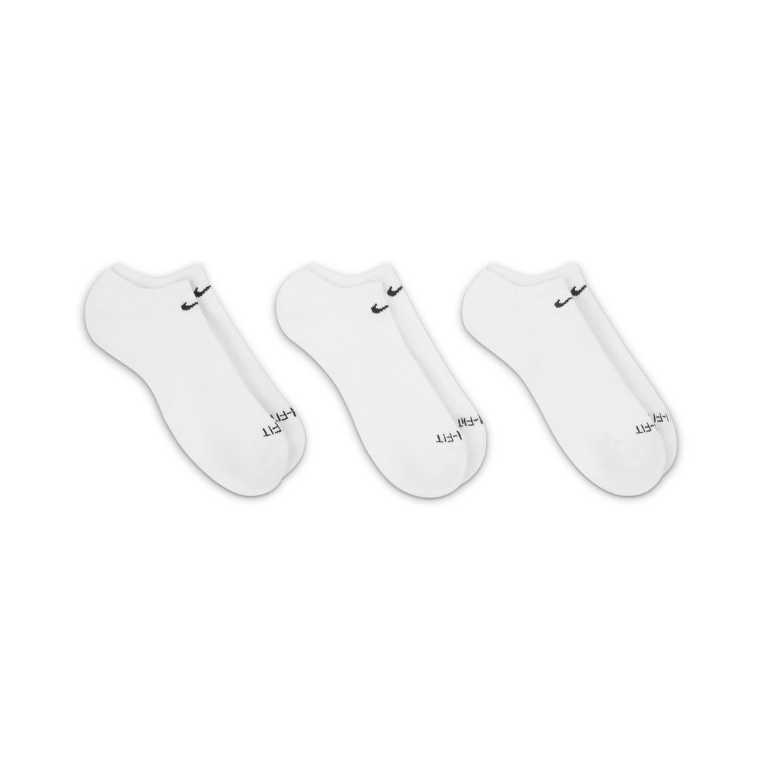 Nike Everyday Plus Cushioned-No Show (Unisex) | White/Black