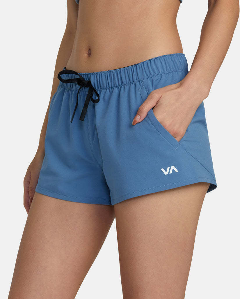 Rvca Va Essential Low-Rise Yogger (Womens) | Coronet Blue