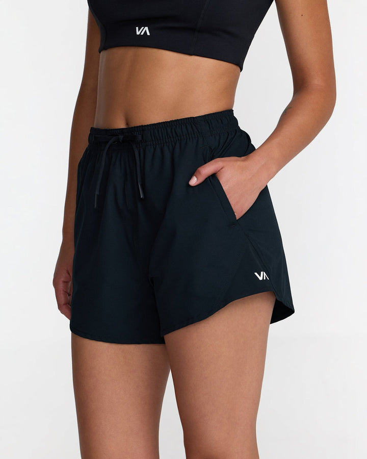 Rvca Va Essential Yogger 12 (Womens) | Black