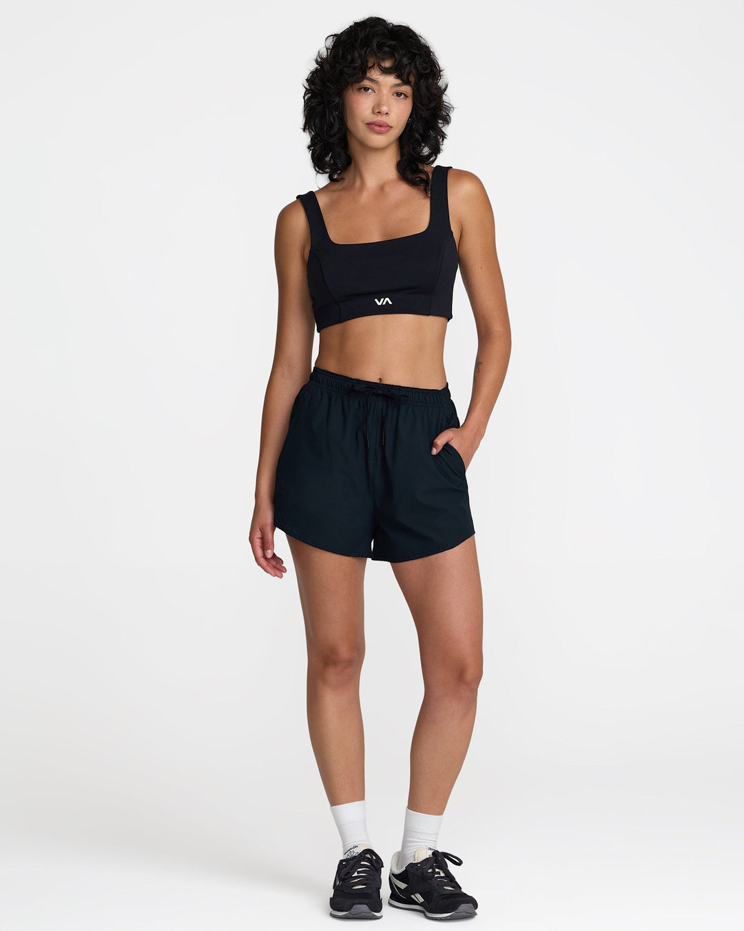 Rvca Va Essential Yogger 12 (Womens) | Black