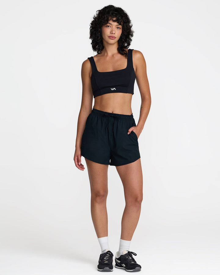 Rvca Va Essential Yogger 12 (Womens) | Black