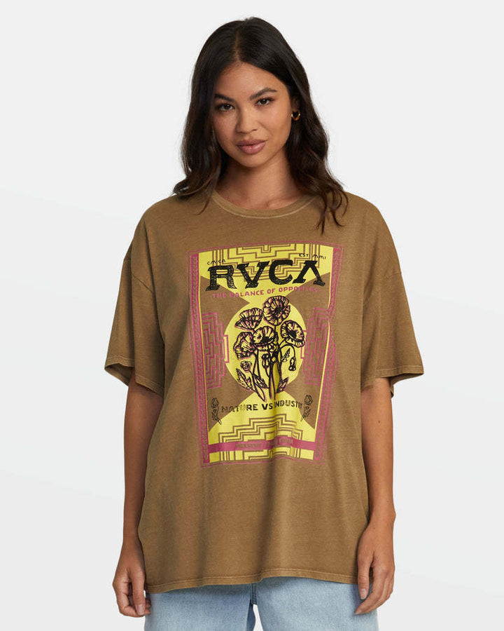 RVCA Poppies Concert Tee (Women&