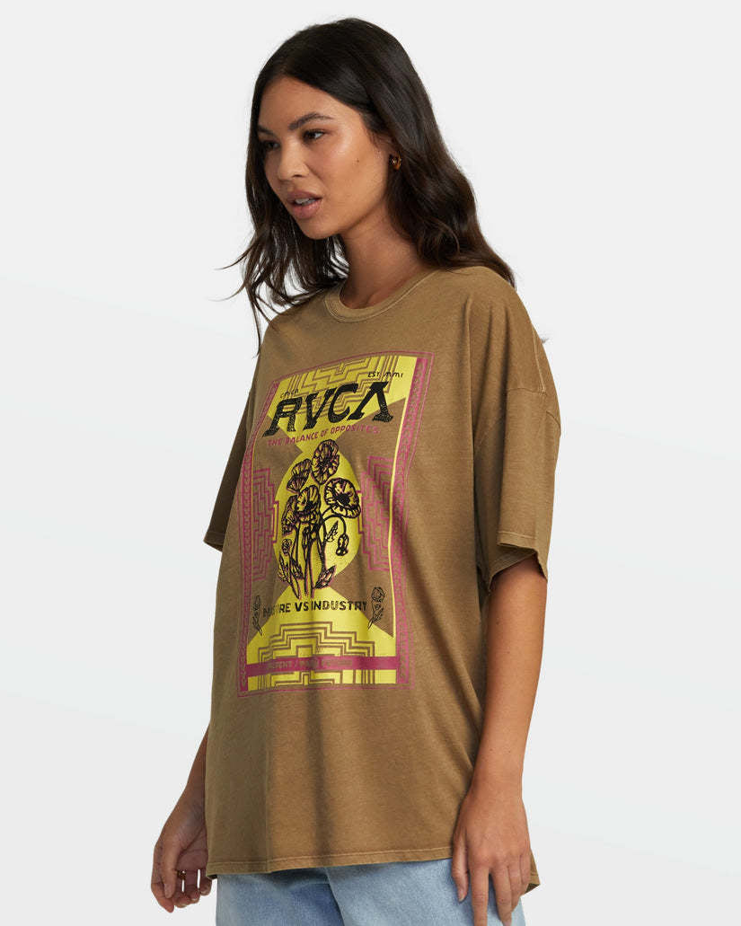 RVCA Poppies Concert Tee (Women&