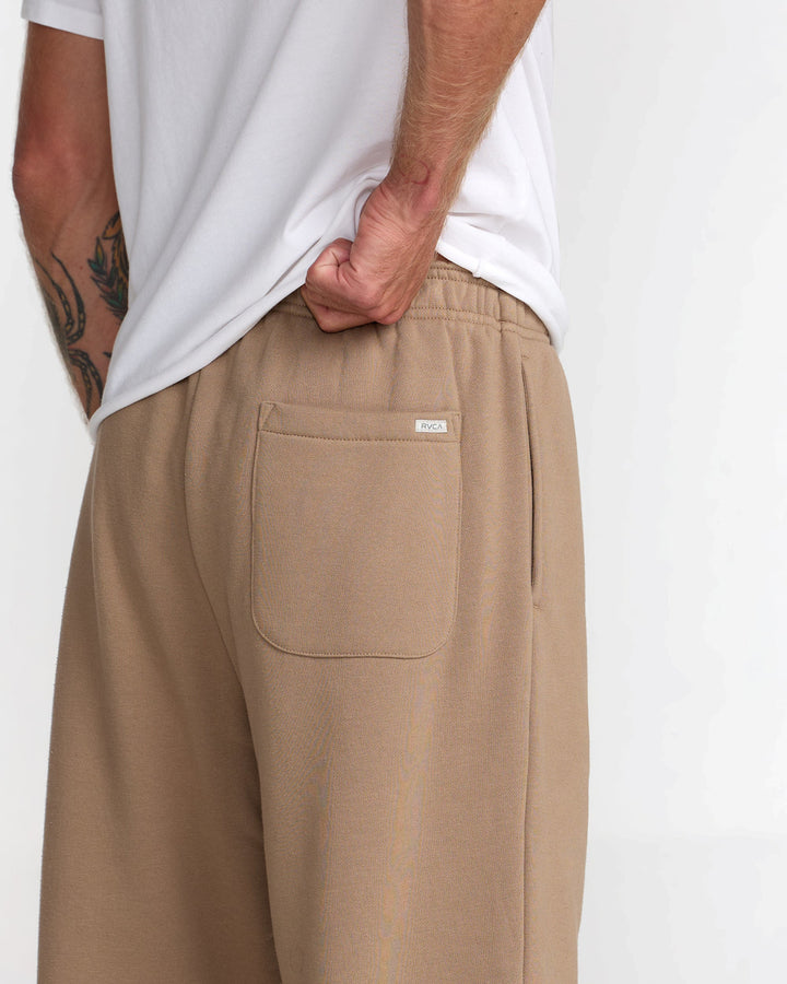 Rvca Va Essential Sweatpant (Mens) | Dark Khaki
