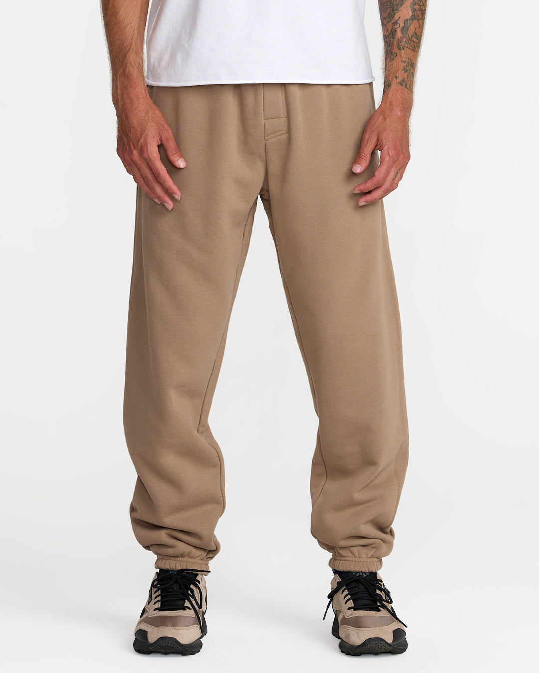 Rvca Va Essential Sweatpant (Mens) | Dark Khaki