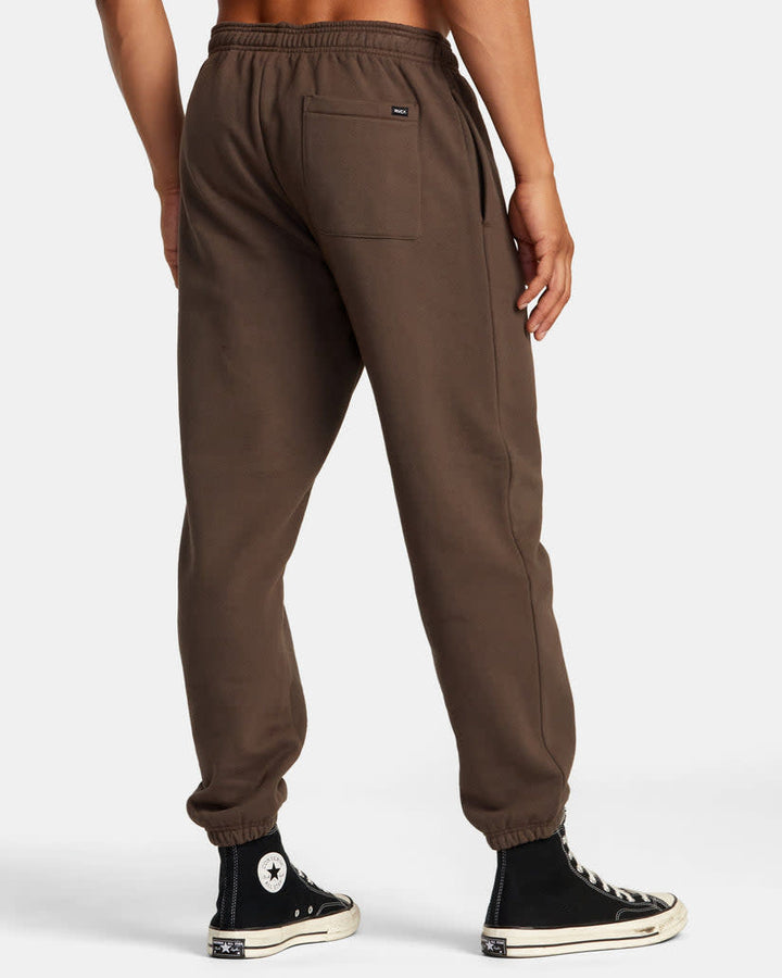 Rvca Va Essential Sweatpant (Mens) | Mocha