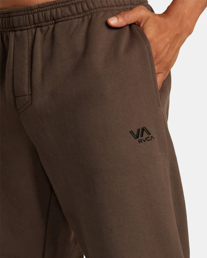 Rvca Va Essential Sweatpant (Mens) | Mocha