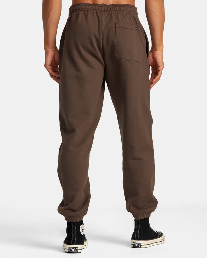 Rvca Va Essential Sweatpant (Mens) | Mocha