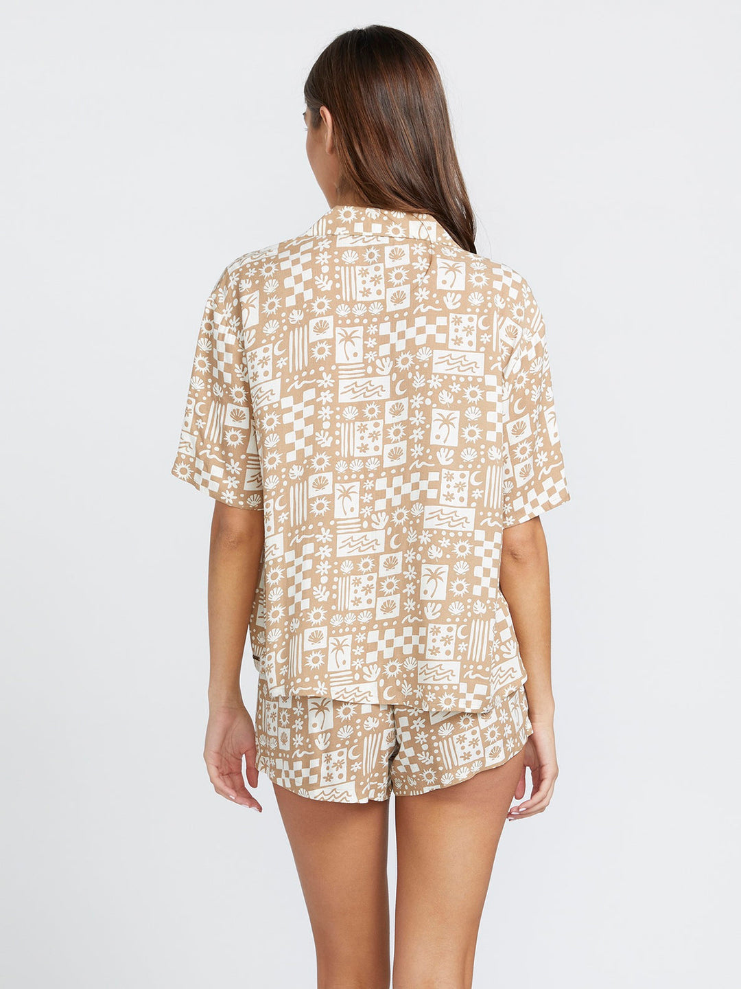 Volcom Womens Sunny Daze Ss | Mocha