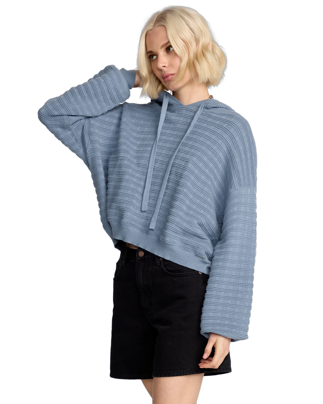 Volcom Gurrl Gang Sweater (Womens) | Carolina Blue