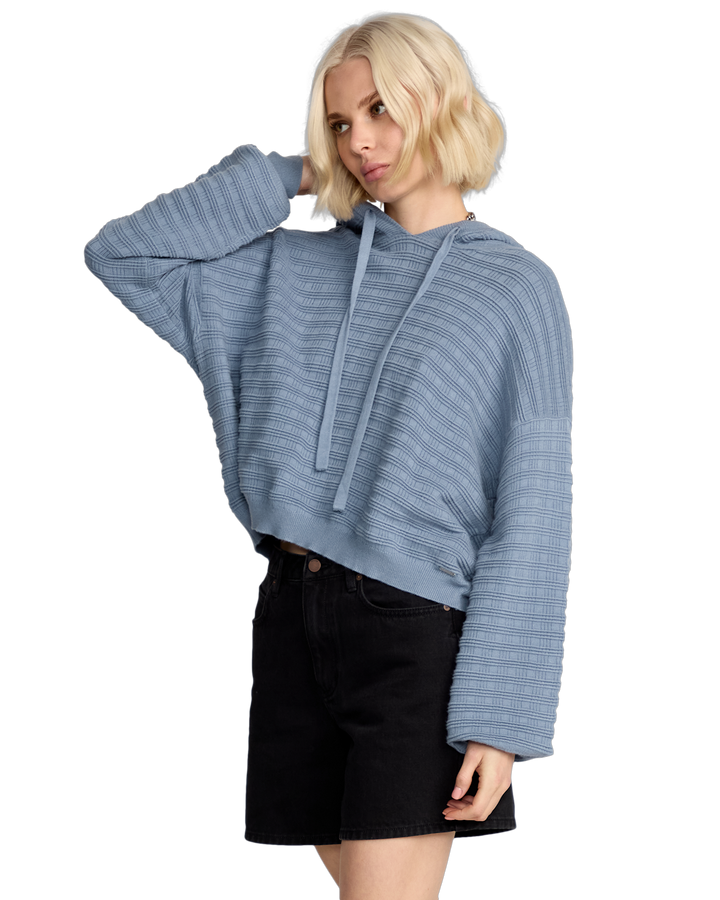 Volcom Gurrl Gang Sweater (Womens) | Carolina Blue